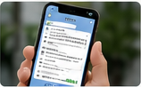 LINEで利用開始ガイドを確認する画面